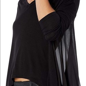 BCBGMAXAZRIA High Low Knit Top